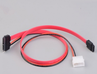 SATA7p+6p連接線 吸入式光驅數(shù)據(jù)線 筆記本光驅線 7+6光驅線