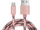 USB 數(shù)據(jù)線 尼龍外編織 抗暴力拉扯 金屬外殼 