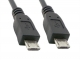 雙頭micro usb轉(zhuǎn)接線 手機(jī)對(duì)充數(shù)據(jù)線microusb公對(duì)公